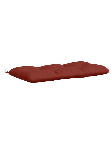 Cuscino per panchina VIANEN 100% Poliestere Rosso