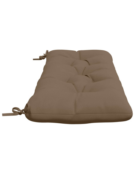 Cuscino per panchina VIANEN 100% Poliestere Tortora