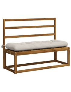 Cuscino per panchina VIANEN 100% Poliestere Bianco 2