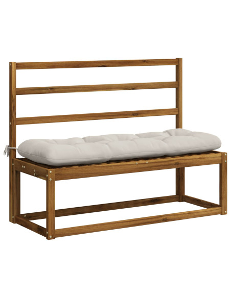 Cuscino per panchina VIANEN 100% Poliestere Bianco