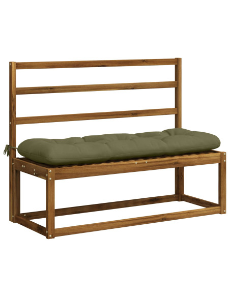 Cuscino per panchina VIANEN 100% Poliestere Verde Oliva