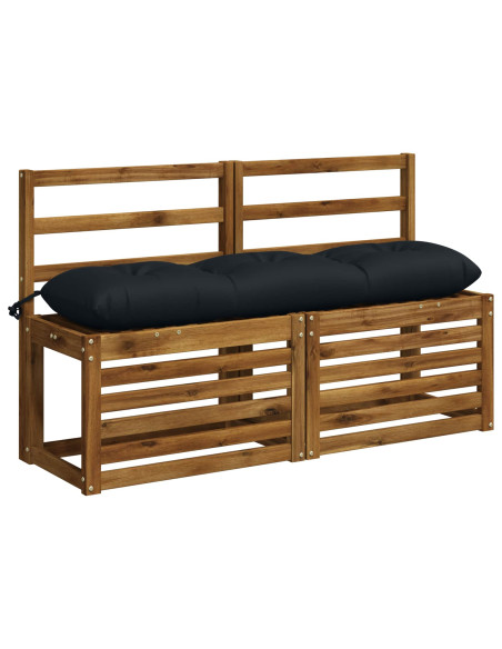 Cuscino per panchina VIANEN 100% Poliestere Blu Scuro