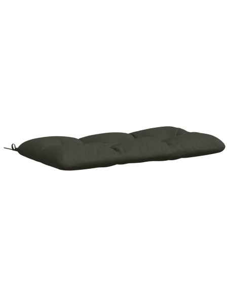 Cuscino per panchina VIANEN 100% Poliestere Antracite