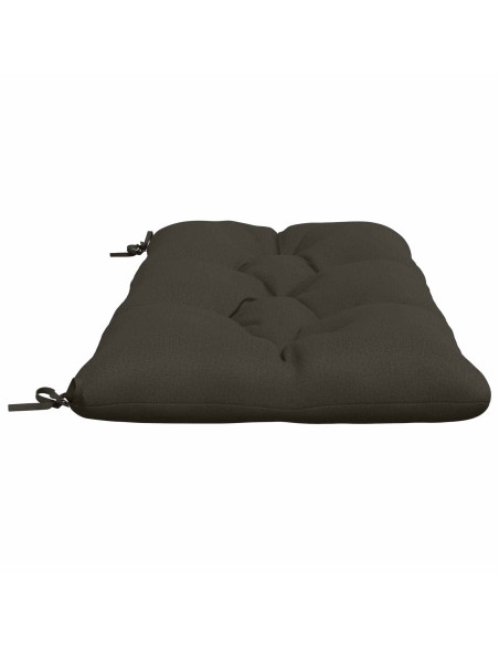 Cuscino per panchina VIANEN 100% Poliestere Antracite
