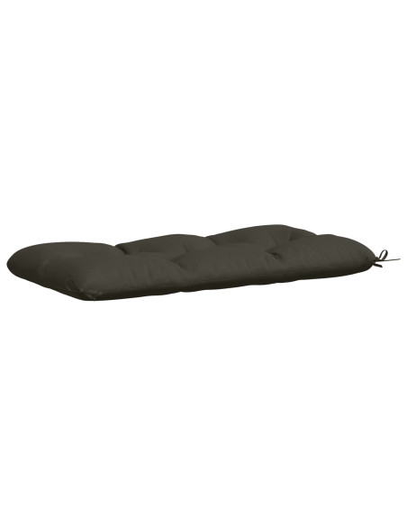 Cuscino per panchina VIANEN 100% Poliestere Antracite