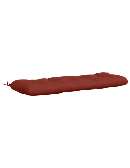 Cuscino per panchina VIANEN 100% Poliestere Rosso