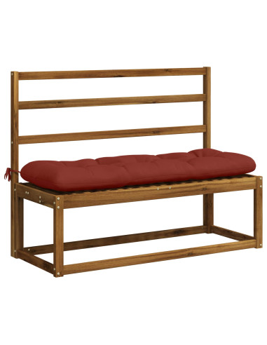 Cuscino per panchina VIANEN 100% Poliestere Rosso