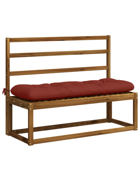 Cuscino per panchina VIANEN 100% Poliestere Rosso