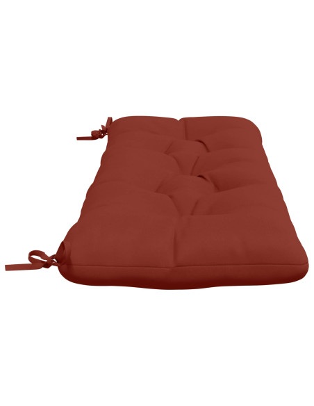Cuscino per panchina VIANEN 100% Poliestere Rosso