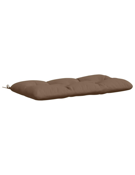 Cuscino per panchina VIANEN 100% Poliestere Tortora