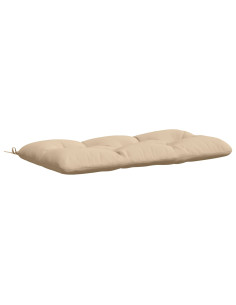 Cuscino per panchina VIANEN 100% Poliestere Crema 2