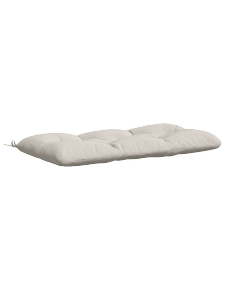 Cuscino per panchina VIANEN 100% Poliestere Bianco