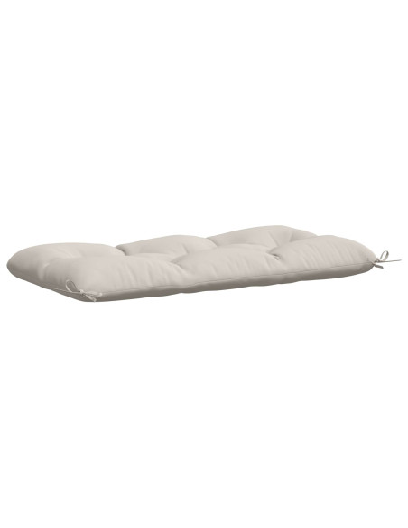 Cuscino per panchina VIANEN 100% Poliestere Bianco