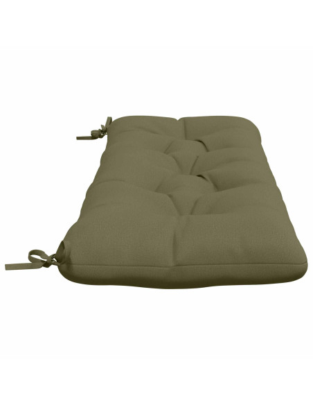 Cuscino per panchina VIANEN 100% Poliestere Verde Oliva