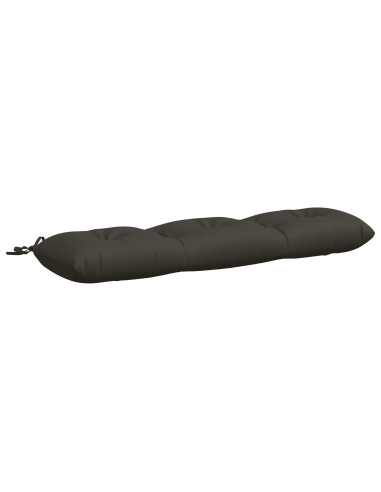 Cuscino per panchina VIANEN 100% Poliestere Antracite