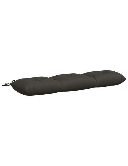 Cuscino per panchina VIANEN 100% Poliestere Antracite