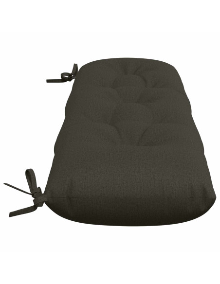 Cuscino per panchina VIANEN 100% Poliestere Antracite