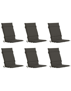 Cuscini per Sedia Alta in 6 Pezzi GEMERT 6 pcs 100% Poliestere 2