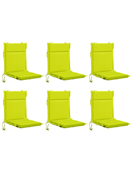 Cuscini per Sedia Alta in 6 Pezzi GEMERT 6 pcs 100% Poliestere