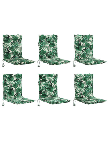 Cuscini per Sedia Alta in 6 Pezzi GEMERT 6 pcs 100% Poliestere