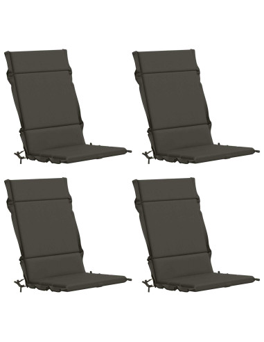 Cuscini per Sedia Alta in 4 Pezzi GEMERT 4 pcs 100% Poliestere