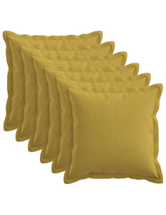 Cuscino con cuscino HOUTEN 6 pz Verde chiaro Lino