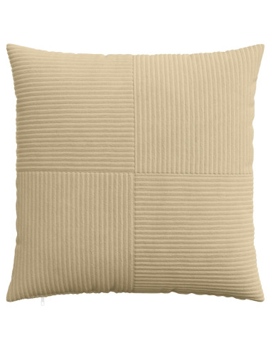 Federa 6 pcs ALMELO Grigio Verde 55 x 55 cm corduroy