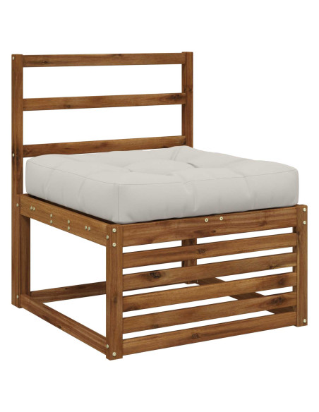 Cuscino per Sedia in Unico Pezzo VIANEN 100% Poliestere Bianco