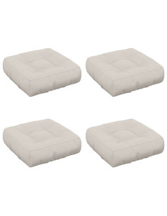 Cuscini per Sedia in 4 Pezzi VIANEN 4 pcs 100% Poliestere 2