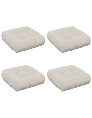 Cuscini per Sedia in 4 Pezzi VIANEN 4 pcs 100% Poliestere