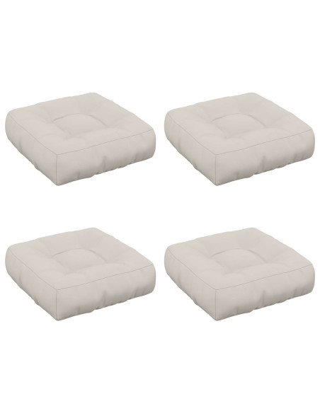 Cuscini per Sedia in 4 Pezzi VIANEN 4 pcs 100% Poliestere