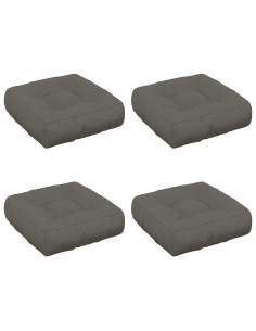 Cuscini per Sedia in 4 Pezzi VIANEN 4 pcs 100% Poliestere 2