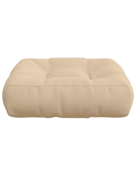 Cuscini per Sedia in 4 Pezzi VIANEN 4 pcs 100% Poliestere Crema