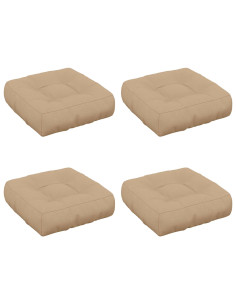 Cuscini per Sedia in 4 Pezzi VIANEN 4 pcs 100% Poliestere 2