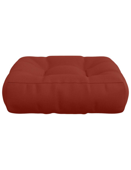 Cuscini per Sedia in 4 Pezzi VIANEN 4 pcs 100% Poliestere Rosso