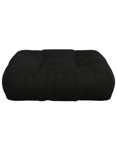 Cuscini per Sedia in 4 Pezzi VIANEN 4 pcs 100% Poliestere Nero