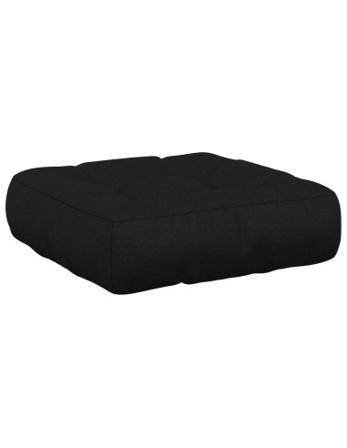 Cuscini per Sedia in 4 Pezzi VIANEN 4 pcs 100% Poliestere Nero
