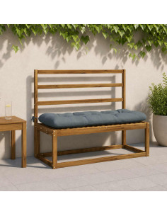 Cuscini per Panchina a 2 Pezzi VIANEN 100% Poliestere Blu