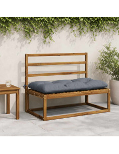 Cuscini per Panchina a 2 Pezzi VIANEN 100% Poliestere Blu