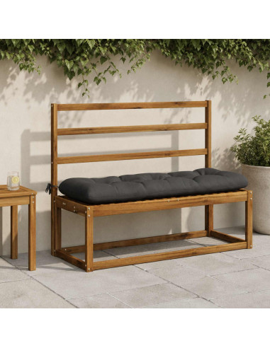 Cuscino per panchina VIANEN 100% Poliestere Antracite