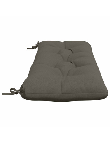 Cuscini per Panchina a 2 Pezzi VIANEN 100% Poliestere Grigio