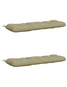 Cuscini per Panchina a 2 Pezzi VIANEN 100% Poliestere 2