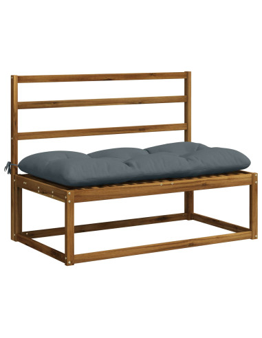 Cuscini per Panchina a 2 Pezzi VIANEN 100% Poliestere Blu