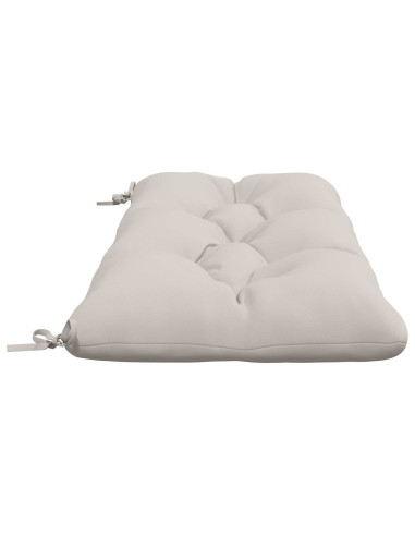 Cuscini per Panchina a 2 Pezzi VIANEN 100% Poliestere Bianco