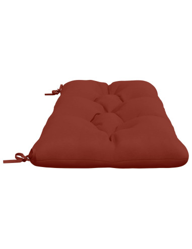 Cuscini per Panchina a 2 Pezzi VIANEN 100% Poliestere Rosso