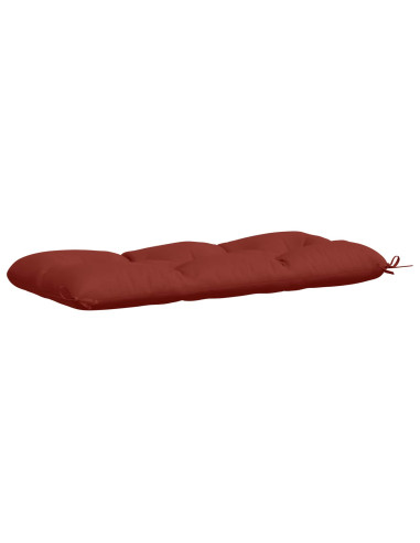 Cuscini per Panchina a 2 Pezzi VIANEN 100% Poliestere Rosso