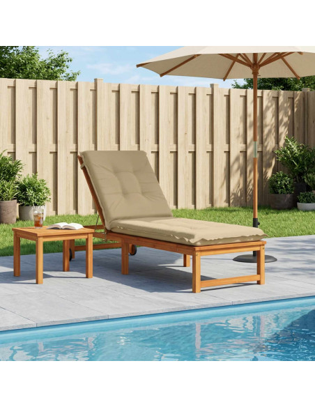 Cuscino per Lettino GEMERT 100% Poliestere Beige
