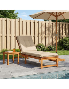 Cuscino per Lettino GEMERT 100% Poliestere Crema