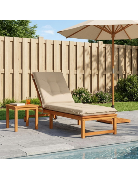 Cuscino per Lettino GEMERT 100% Poliestere Crema