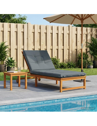 Cuscino per Lettino GEMERT 100% Poliestere Blu 190 x 70 x 9 cm